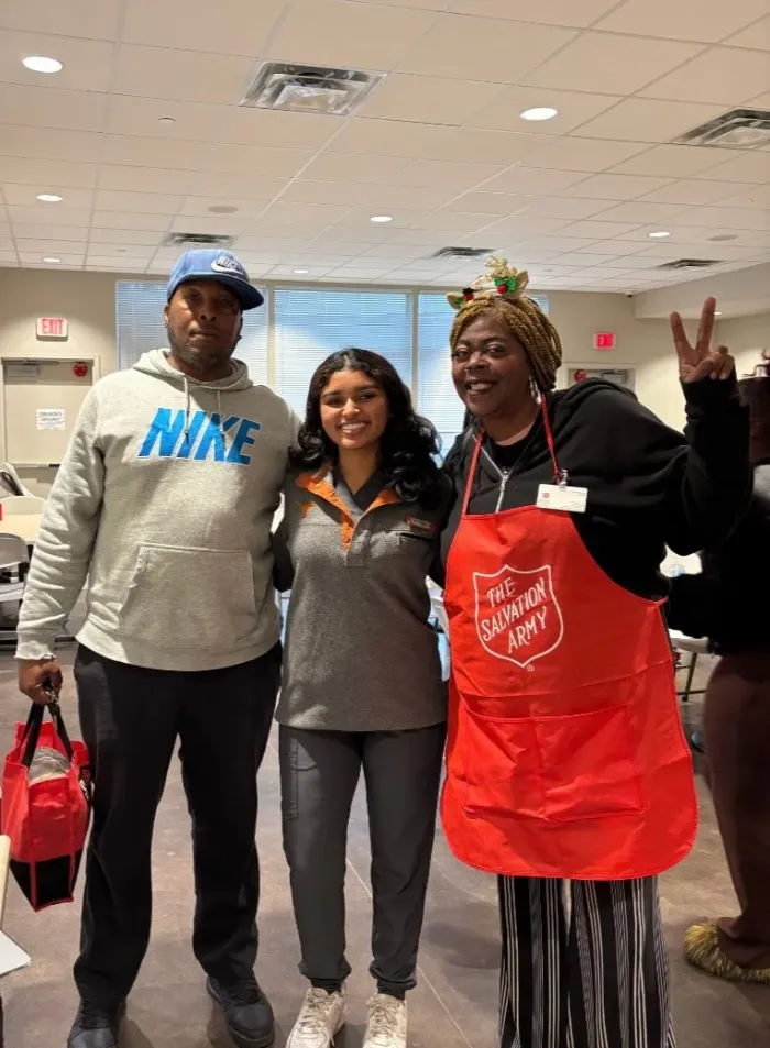 HealthMaze volunteers at a screening